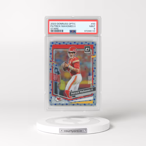 2023 Panini Donruss Optic #93 Patrick Mahomes II - Stars (PSA 9 MINT)