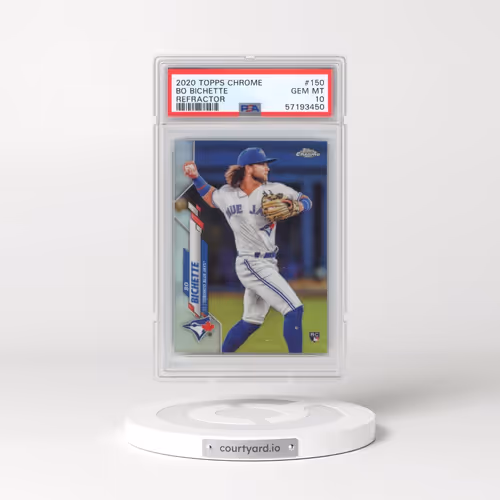 2020 Topps Chrome #150 Bo Bichette - Refractor (PSA 10 GEM MINT)