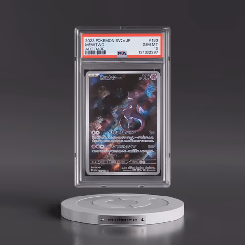 2023 Pokémon Sv2a-Pokemon 151 #183 Mewtwo - Art Rare (PSA 10 GEM MINT)
