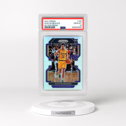 2021 Panini Prizm #165 Austin Reaves - Silver Prizm (PSA 10 GEM MINT)