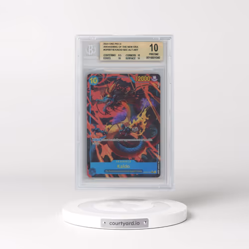 2023 One Piece Card Game Awakening of the New Era #OP05118 Kaido ALT ART SEC (BGS 10 PRISTINE)