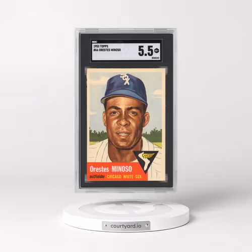 1953 Topps #66 Orestes Minoso (SGC 5.5 EX+)