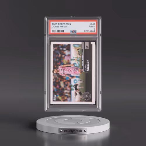 2023 Topps MLS #201 Lionel Messi - Goat Variation (PSA 9 MINT)