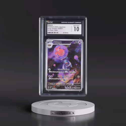 2023 Pokémon Sv2p-Snow Hazard #079 Rabsca - Art Rare (CGC 10 GEM MINT)