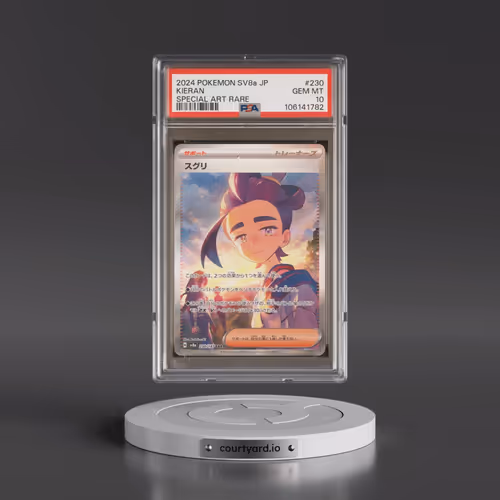2024 Pokémon Sv8a-Terastal Fest EX #230 Kieran - Special Art Rare (PSA 10 GEM MINT)