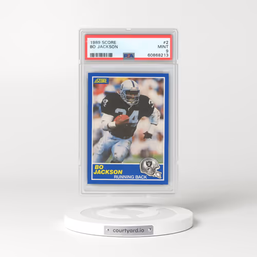 1989 Score #2 Bo Jackson (PSA 9 MINT)