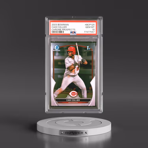 2023 Bowman Chrome Prospects #BCP125 Cam Collier (PSA 10 GEM MINT)