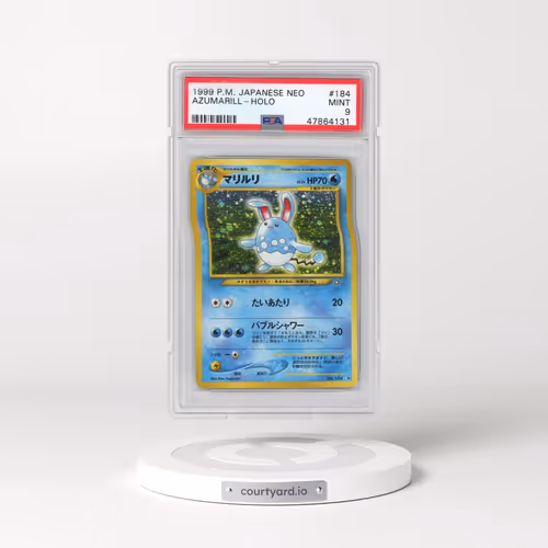 2000 Pokémon Neo #184 Azumarill - Holo (PSA 9 MINT)