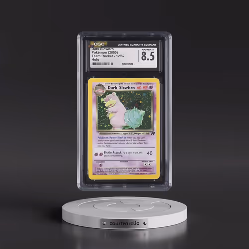 1999 Team Rocket #12/82 Dark Slowbro - Holo (CGC 8.5 NM-MT+)