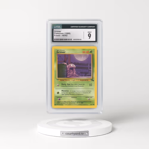 1999 Fossil #48 Grimer (CGC 9 MINT)