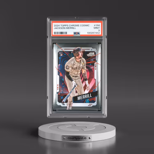 2024 Topps Chrome Cosmic #194 Jackson Merrill (PSA 9 MINT)