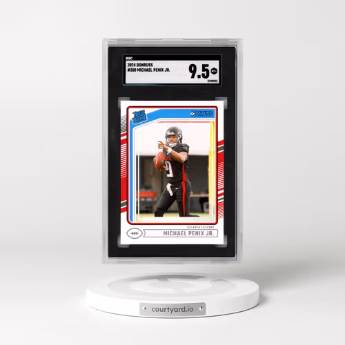 2024 Donruss #308 Michael Penix Jr. (SGC 9.5 MINT+)