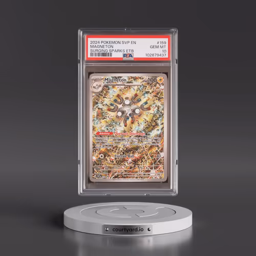 2024 Pokémon Svp EN-SV Black Star Promo #159 Magneton - Surging Sparks Elite Trainer Box (PSA 10 GEM