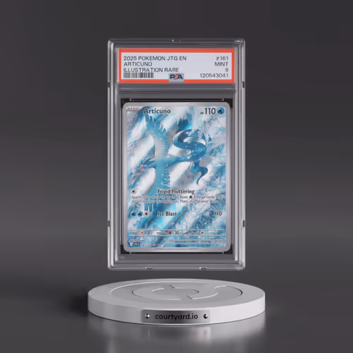 2025 Pokémon Jtg EN-Journey Together #161 Articuno - Illustration Rare (PSA 9 MINT)