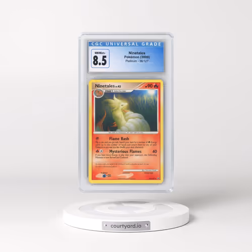 2009 Platinum #36/127 Ninetales (CGC 8.5 NM-MT+)