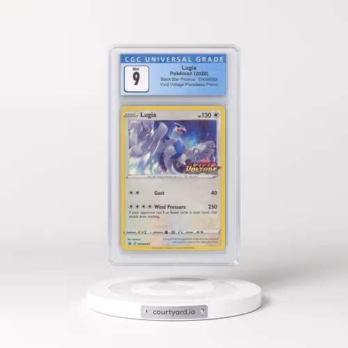 2020 Vivid Voltage #SWSH069 Lugia - Holo (CGC 9 MINT)