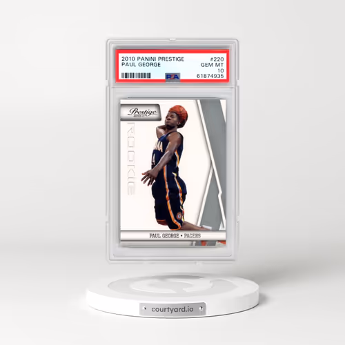 2010 Panini Prestige #220 Paul George (PSA 10 GEM MINT)