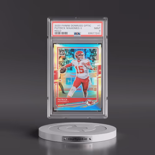 2020 Panini Donruss Optic #1 Patrick Mahomes II - Holo (PSA 9 MINT)