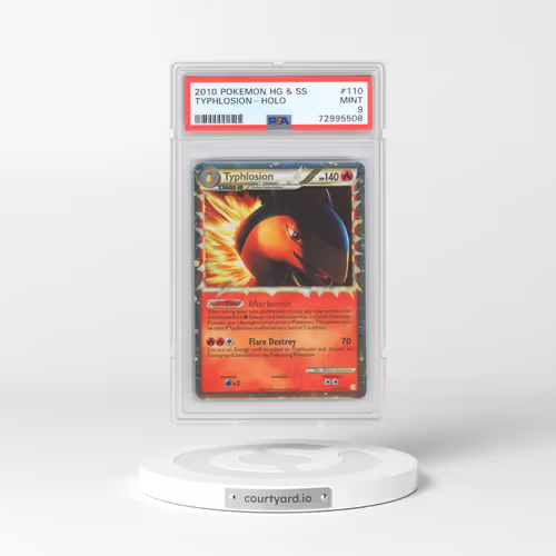 2010 Pokémon Heartgold & Soulsilver #110 Typhlosion - Holo (PSA 9 MINT)