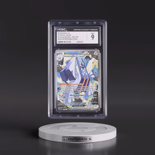 2024 Pokémon Ssp EN-Surging Sparks #241 Archaludon EX - Holo Special Illustration Rare (CGC 9 MINT)