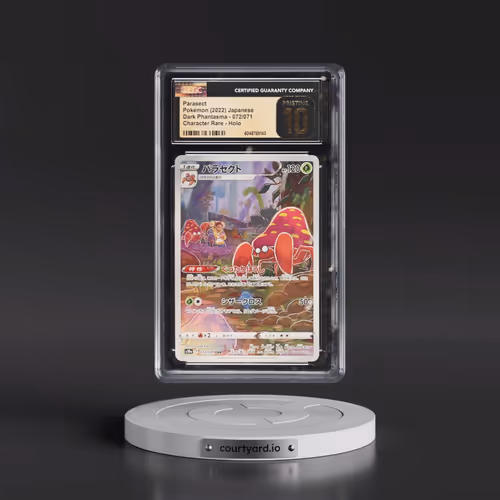 2021 Dark Phantasma #072/071 Parasect - Character Rare Holo (CGC 10 PRISTINE)