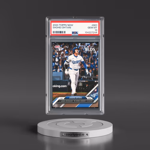 2024 Topps Now #801 Shohei Ohtani (PSA 10 GEM MINT)
