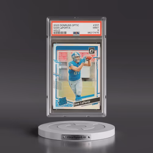 2023 Panini Donruss Optic #237 Sam LaPorta - Holo (PSA 9 MINT)