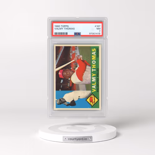 1960 Topps #167 Valmy Thomas (PSA 7 NM)