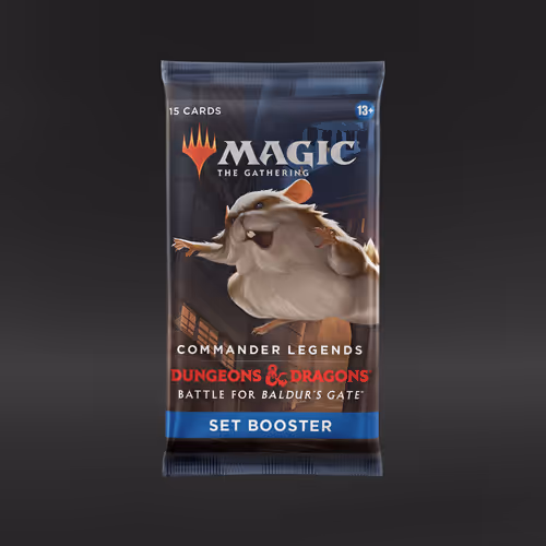Magic: The Gathering Commander Legends: Battle for Baldur's Gate - Set Booster (1 Booster Pack - Art