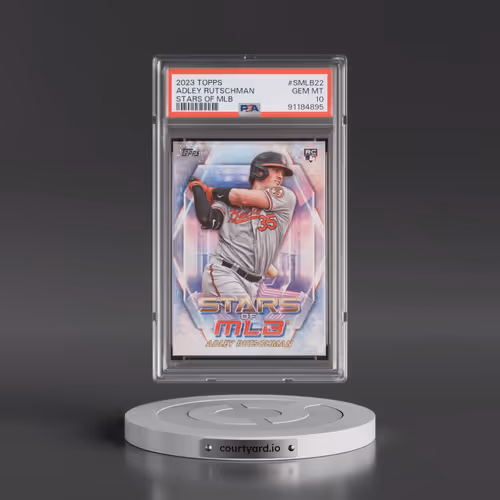 2023 Topps Stars of MLB #SMLB22 Adley Rutschman (PSA 10 GEM MINT)