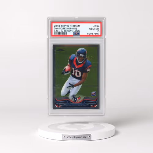 2013 Topps Chrome #154 DeAndre Hopkins (PSA 10 GEM MINT)