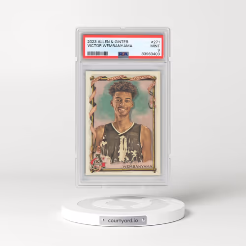 2023 Topps Allen & Ginter #271 Victor Wembanyama (PSA 9 MINT)