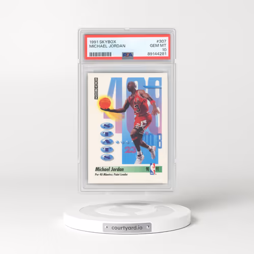 1991 Skybox #307 Michael Jordan (PSA 10 GEM MINT)