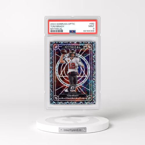 2022 Panini Donruss Optic Mythical #M2 Tom Brady (PSA 9 MINT)