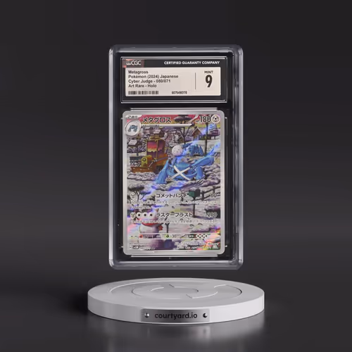 2024 Pokémon Sv5m-Cyber Judge #080 Metagross - Art Rare (CGC 9 MINT)
