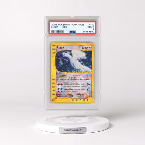 2003 Pokémon Aquapolis #149 Lugia - Holo (PSA 2 GOOD)
