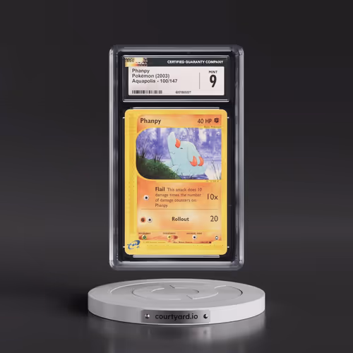 2003 Aquapolis #100/147 Phanpy (CGC 9 MINT)