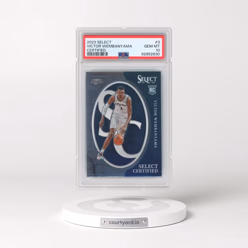 2023 Panini Select Select Certified #3 Victor Wembanyama (PSA 10 GEM MINT)