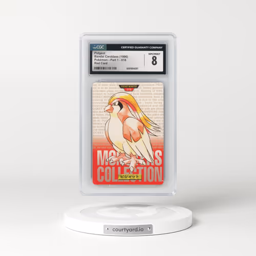 1996 (Monsters Collection) Part 1 #018 Pidgeot - Red Card (CGC 8 NM-MT)