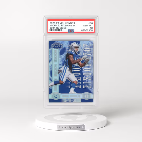 2020 Panini Honors 2004 Rookies #16 Michael Pittman Jr. (PSA 10 GEM MINT)