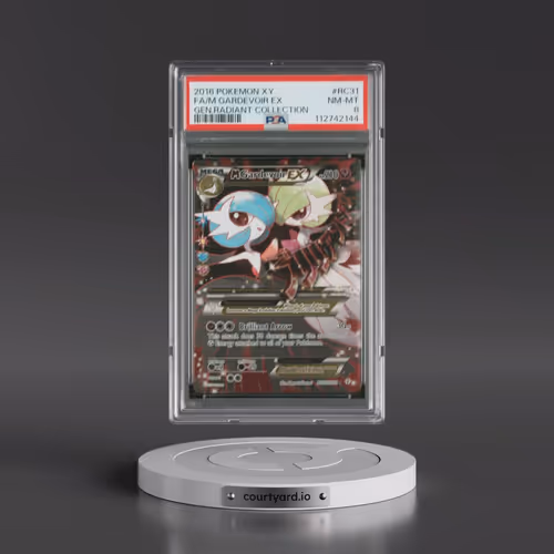 2016 Pokémon XY Generations Radiant Collection #RC31 M Gardevoir EX - Holo Full Art (PSA 8 NM-MT)