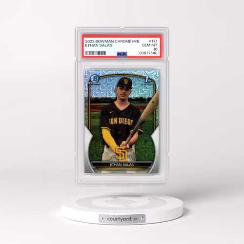 2023 Bowman Mega Box Chrome #171 Ethan Salas (PSA 10 GEM MINT)