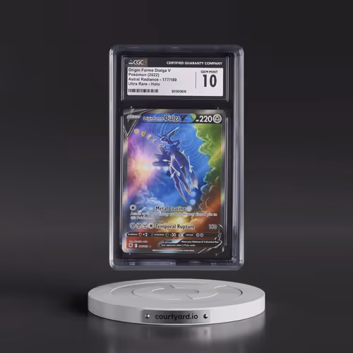 Astral Radiance #177/189 Origin Forme Dialga V - Ultra Rare Holo (CGC 10 GEM MINT)