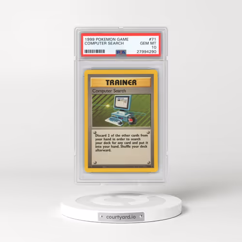 1999 Pokémon Game #71 Computer Search (PSA 10 GEM MINT)