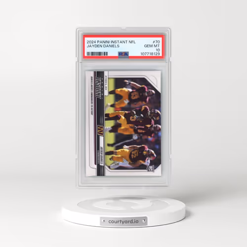 2024 Panini Instant NFL #70 Jayden Daniels (PSA 10 GEM MINT)