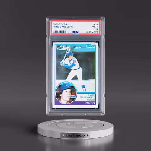 1983 Topps #83 Ryne Sandberg (PSA 9 MINT)