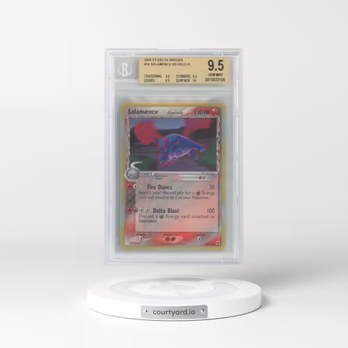 2005 Pokémon EX Delta Species #14 Salamence - Holo (BGS 9.5 GEM MINT)