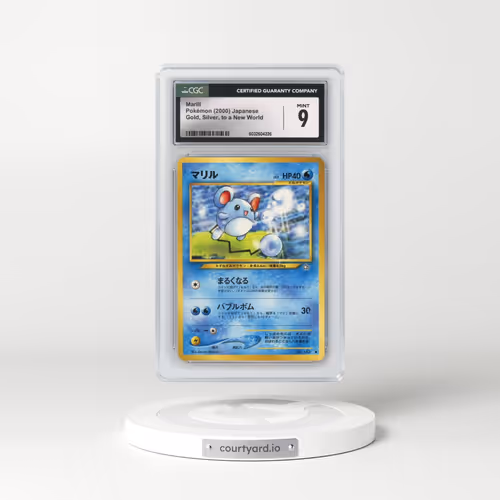 2000 Gold, Silver, to a New World #183 Marill (CGC 9 MINT)