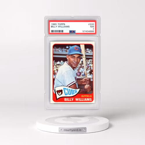 1965 Topps #220 Billy Williams (PSA 7 NM)