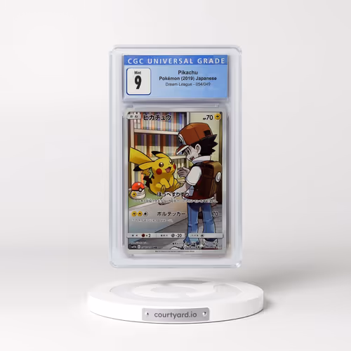 2019 Dream League #054/049 Pikachu - Character Rare Holo (CGC 9 MINT)